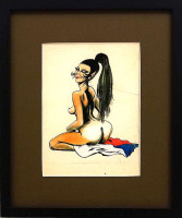 Kája Saudek - Vlastenka - grafika